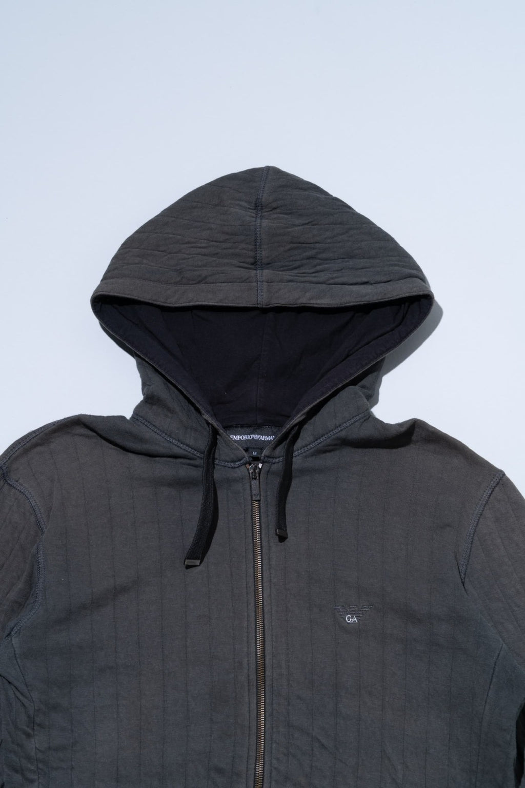 00s EMPORIO ARMANI  DOUBLE ZIP FUDIE