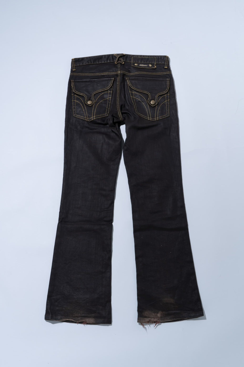 00s serfontaine studs flare pants