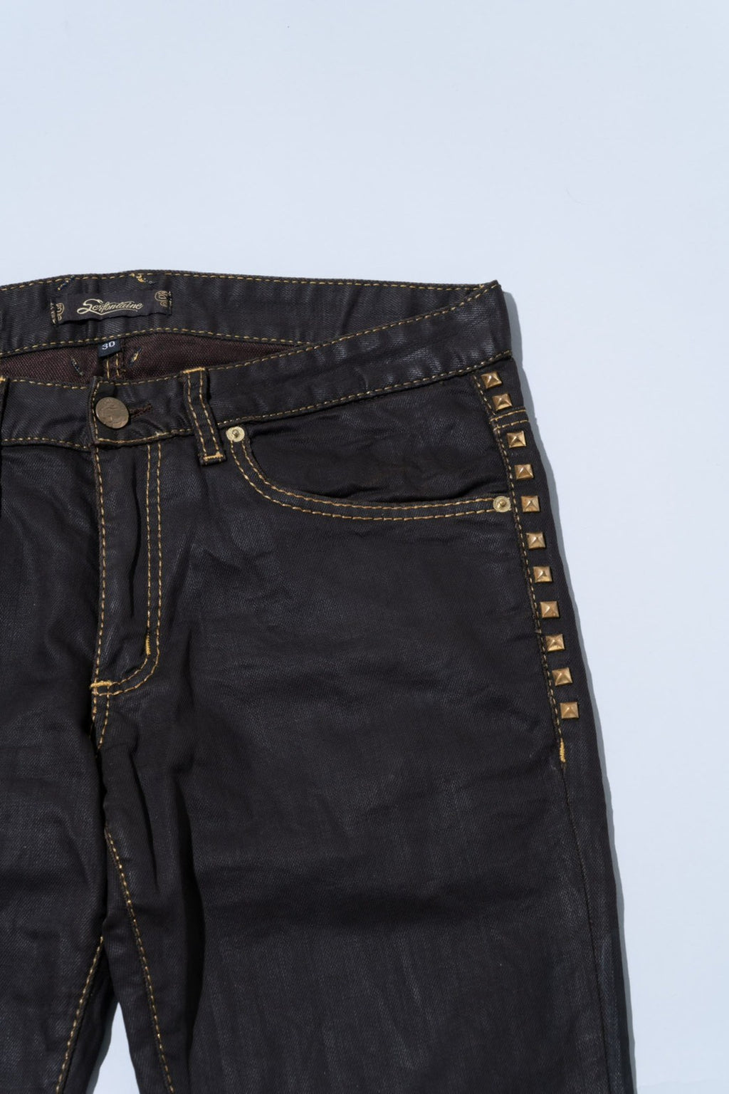 00s serfontaine studs flare pants