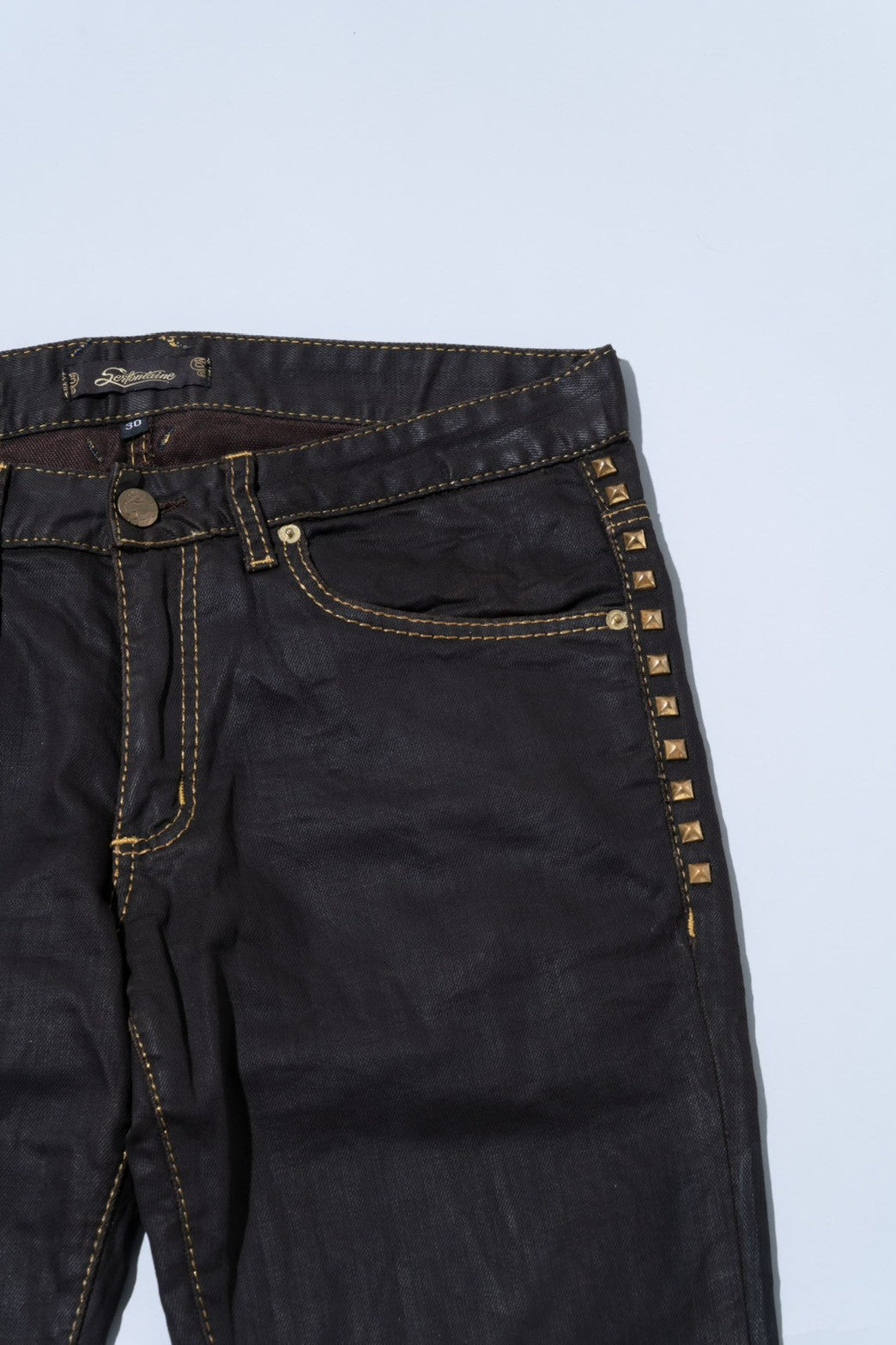 00s serfontaine studs flare pants