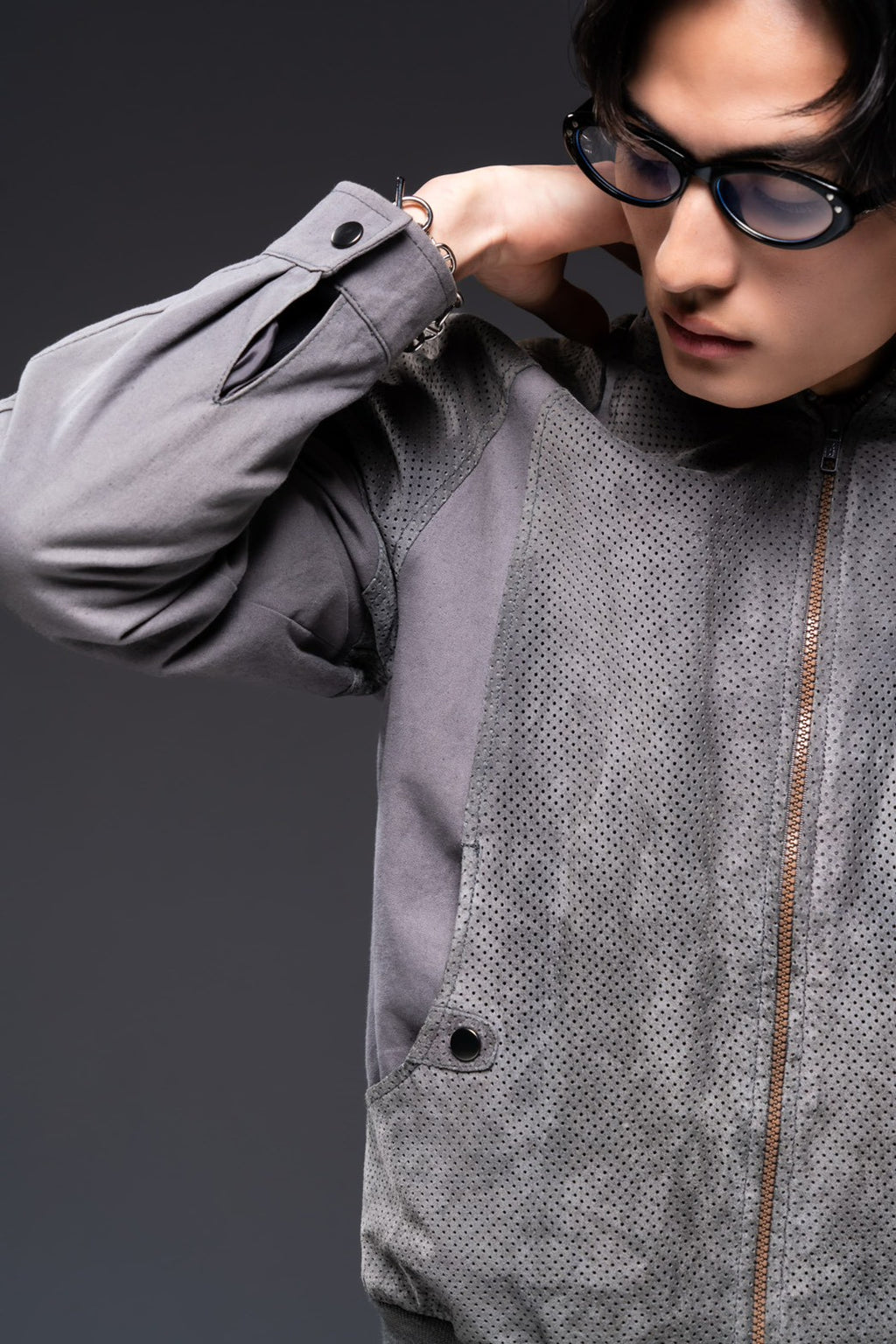 00s options leather jacket  made in Korea