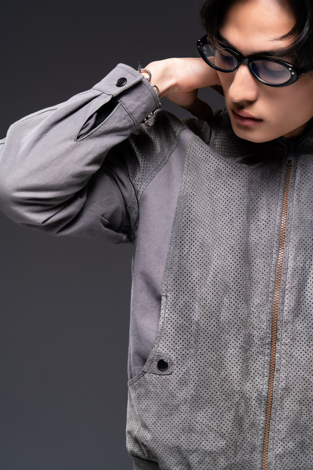 00s options leather jacket  made in Korea