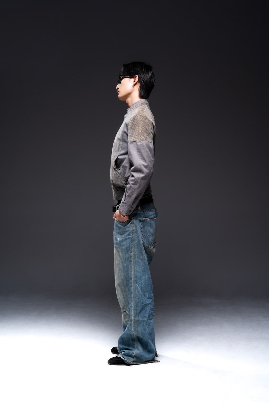 00s options leather jacket  made in Korea