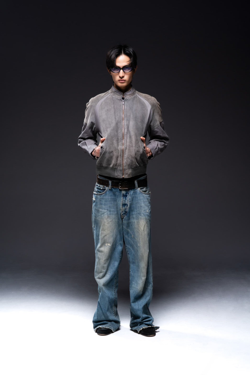 00s options leather jacket  made in Korea