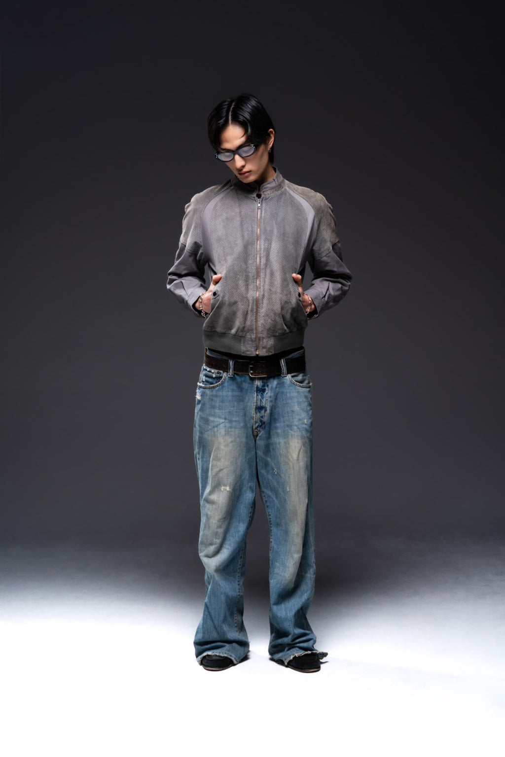 00s options leather jacket  made in Korea