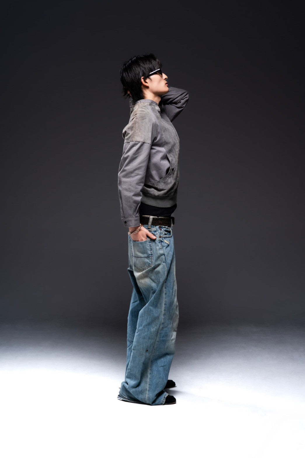 00s options leather jacket  made in Korea