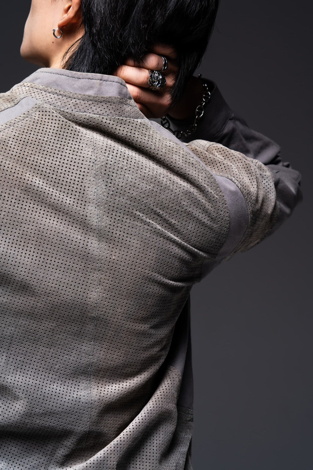 00s options leather jacket  made in Korea