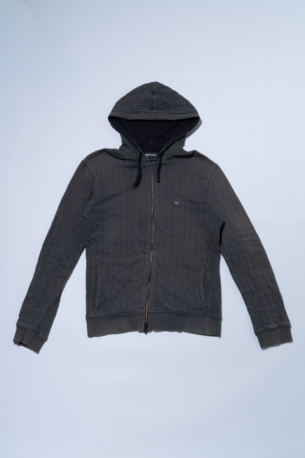 00s EMPORIO ARMANI  DOUBLE ZIP FUDIE